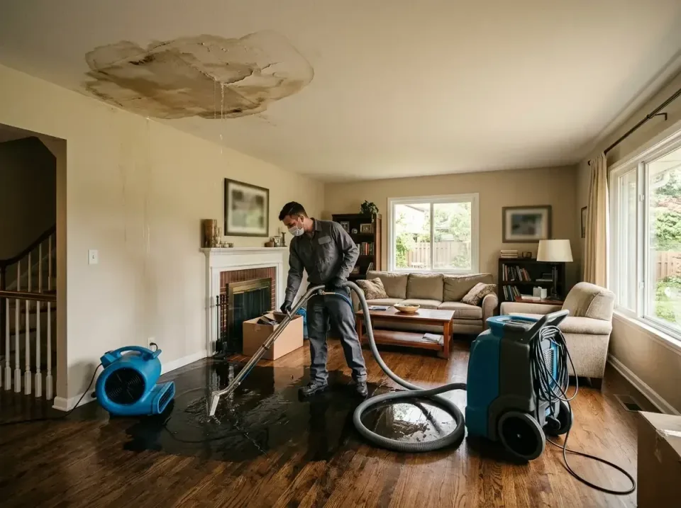 attic-pipe-burst-ceiling-drip-008 — frequently asked questions, Water Damage Restoration & Carpet Care in Griffin, GA